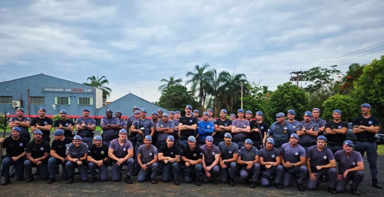 Capacitação reforça preparo e firmeza da Polícia Militar em ações de controle e defesa da população