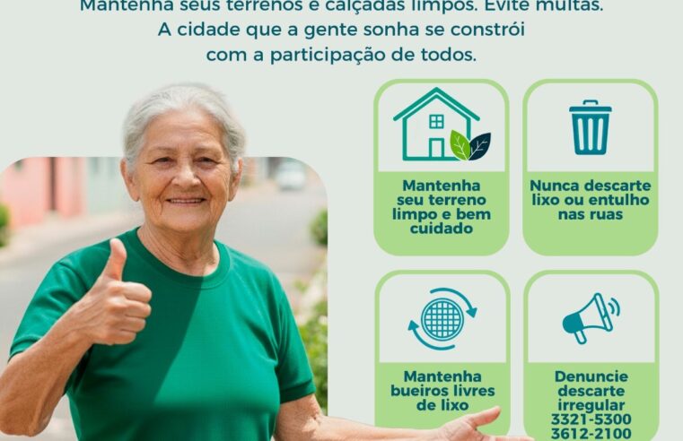 Prefeitura lança campanha de conscientização “Barretos Mais Limpa”