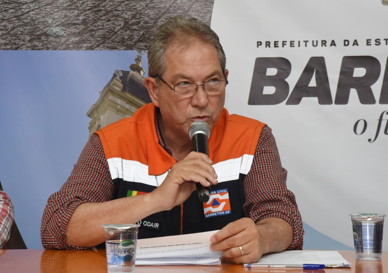 Governador Tarcísio de Freitas homologa decreto do prefeito Odair Silva que declarou situação de emergência em Barretos