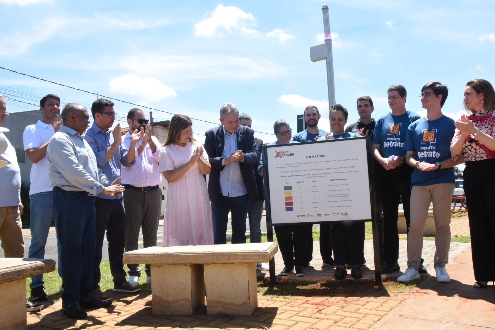 Solmáforo é inaugurado no Parque dos Lagos