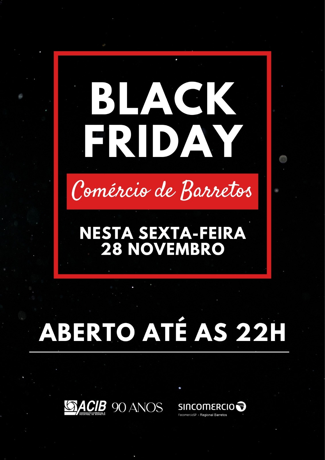Black Friday: comércio de Barretos abre até às 22h nesta sexta-feira
