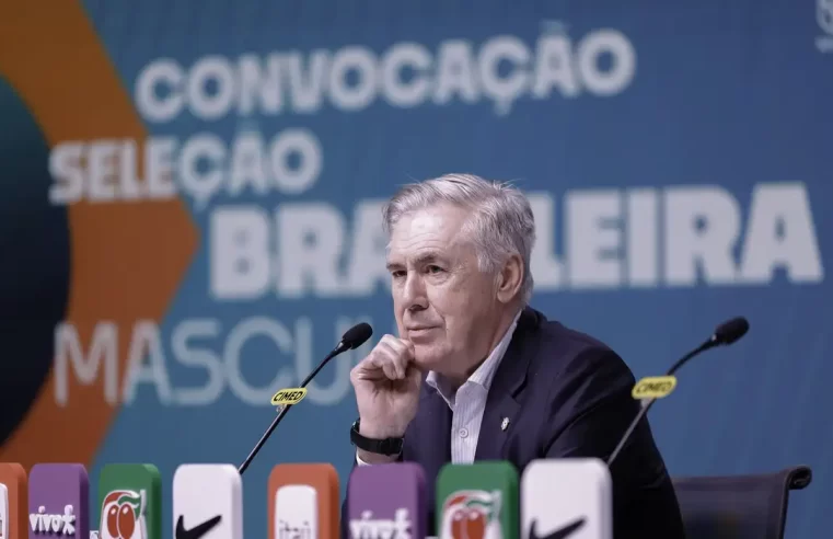 Carlo Ancelotti convoca seleção para dois últimos amistosos de 2025