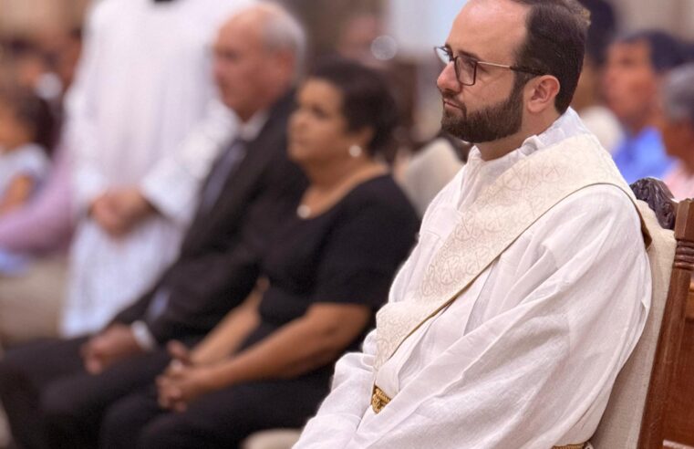 Padre Matheus é ordenado na Paróquia São Benedito