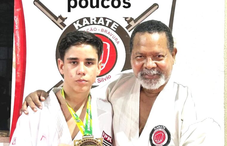 Karateca Enzo é premiado como atleta do ano