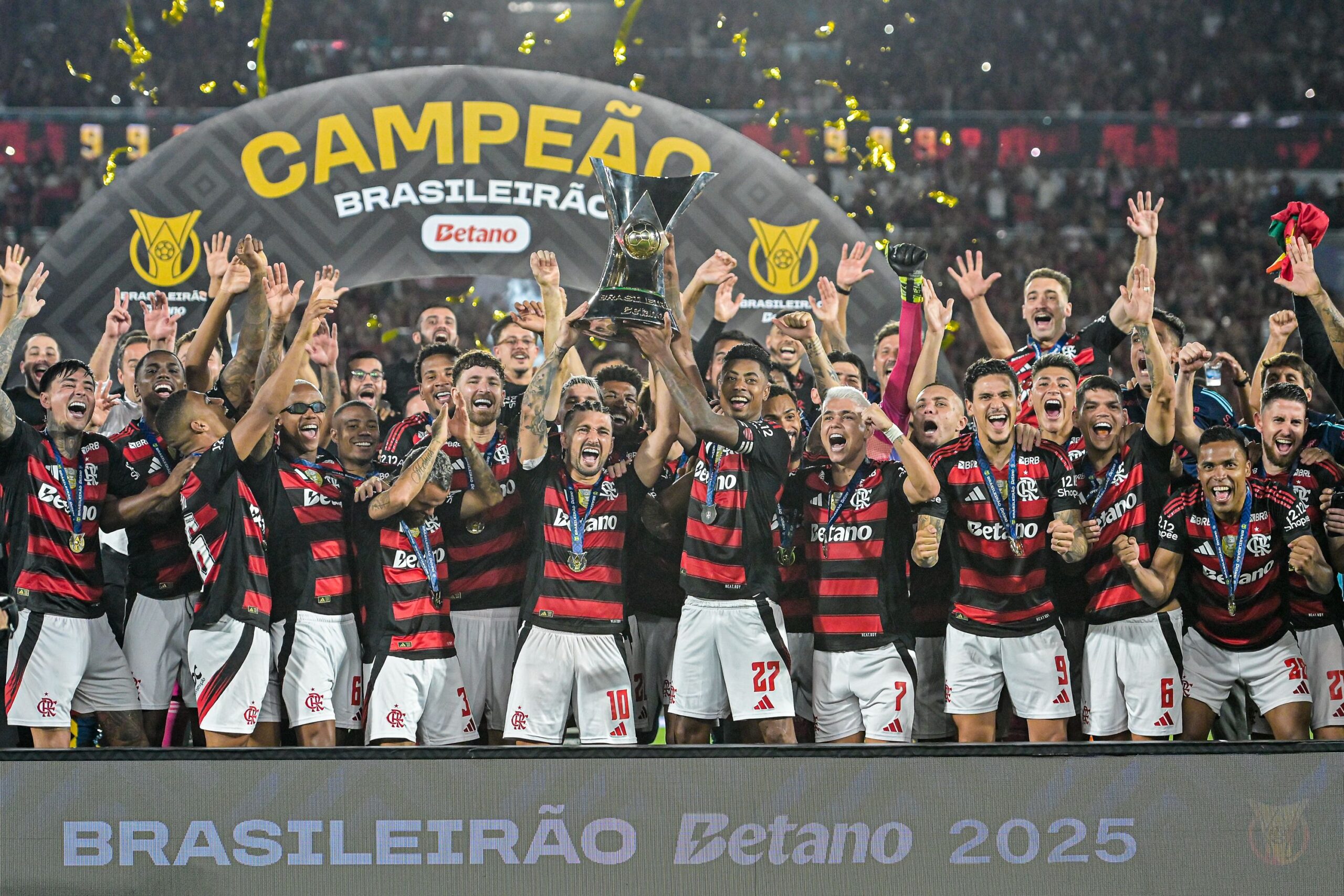 Flamengo conquista o título Brasileiro de 2025