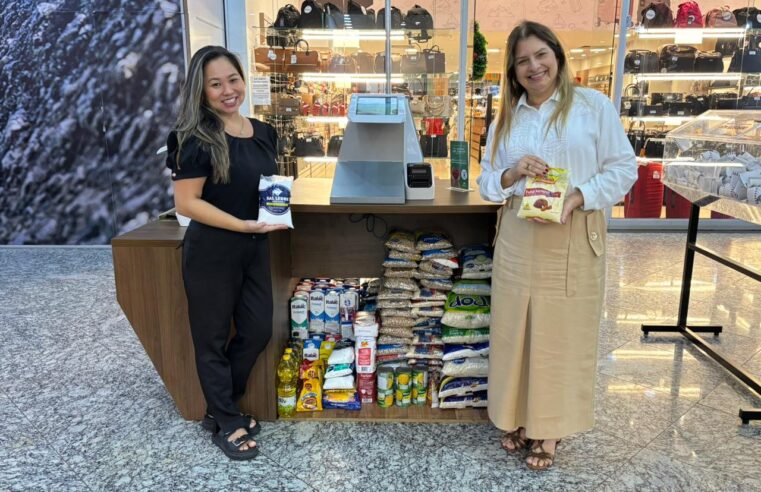 North Shopping entrega primeira remessa de alimentos da Campanha de Natal ao Fundo Social de Solidariedade