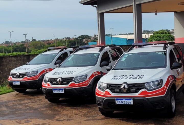 Polícia Militar reforça a segurança em Colina e Jaborandi com entrega de três viaturas novas à 4ª Companhia do 33º BPM/I.