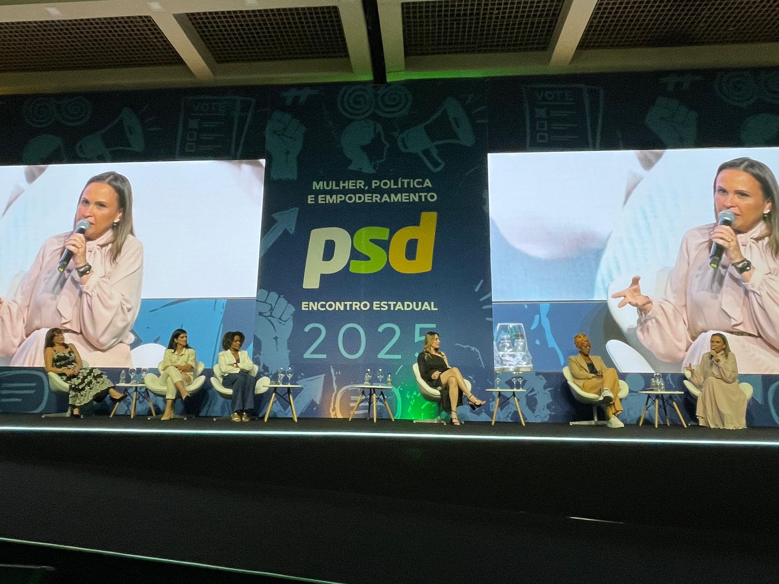 Paula Lemos participa do Encontro Estadual do PSD/SP sobre Mulher, Política e Empoderamento