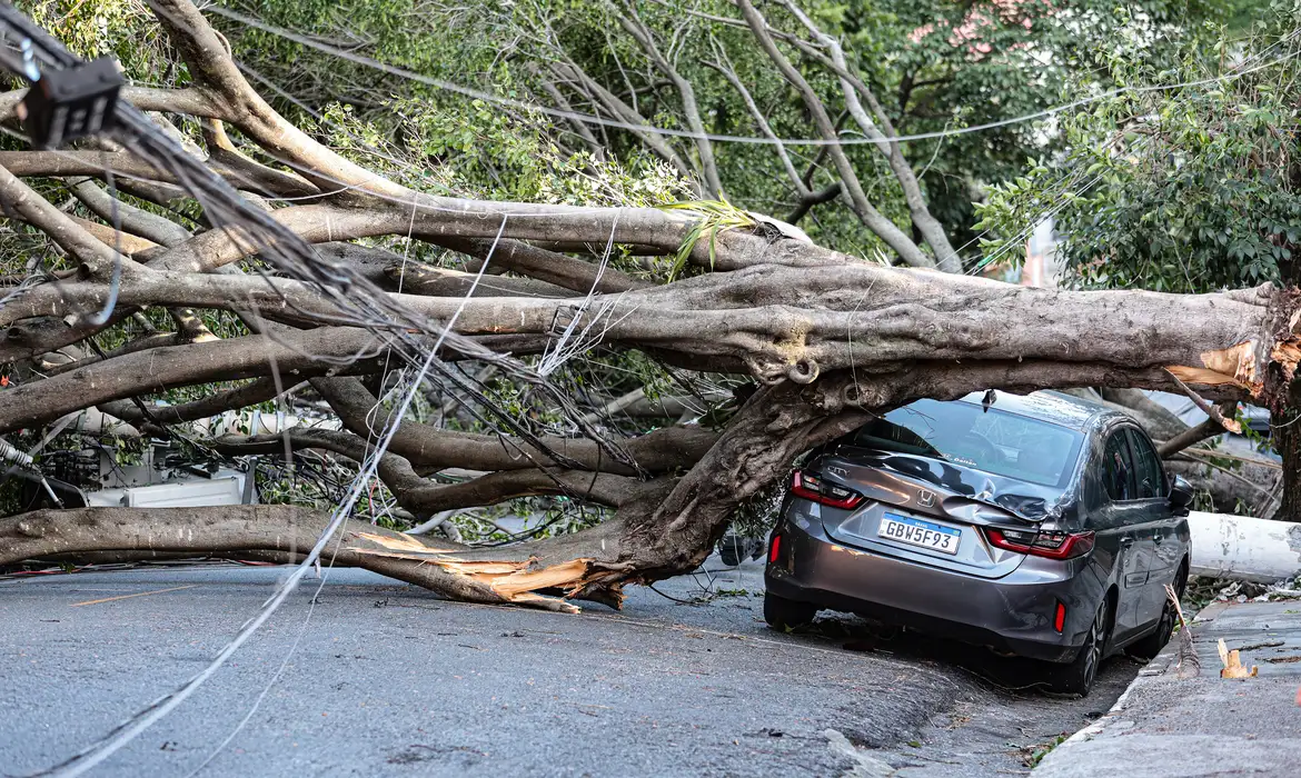 Ciclone deixa 2 milhões de clientes sem energia em São Paulo