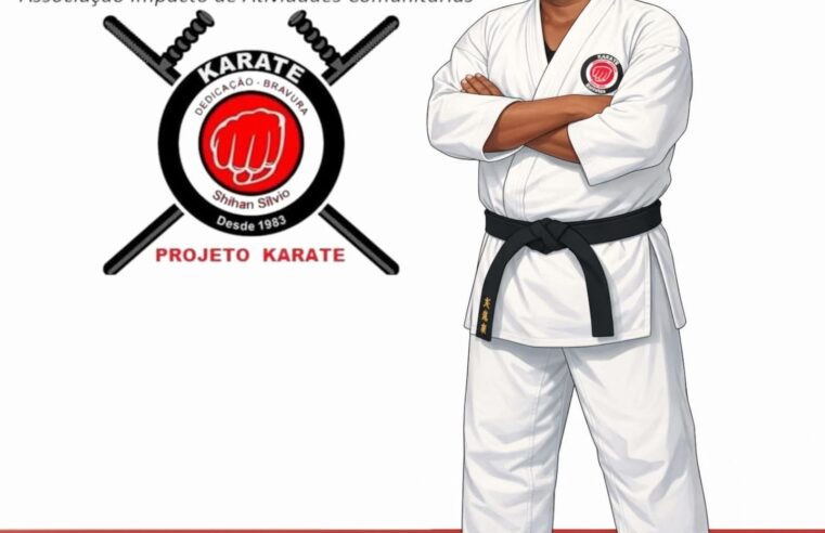 Associação divulga matrículas para aulas de karate para crianças 