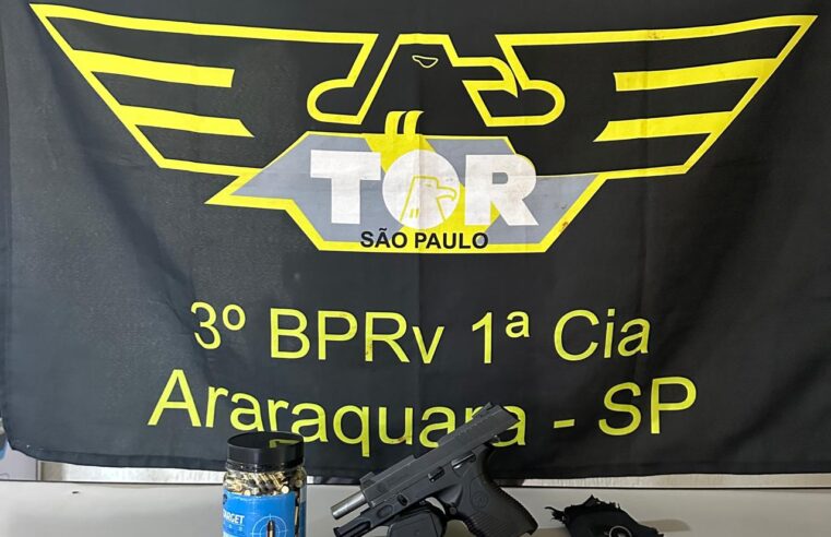 Polícia Rodoviária localiza arma de fogo durante abordagem na Assis Chateaubriand