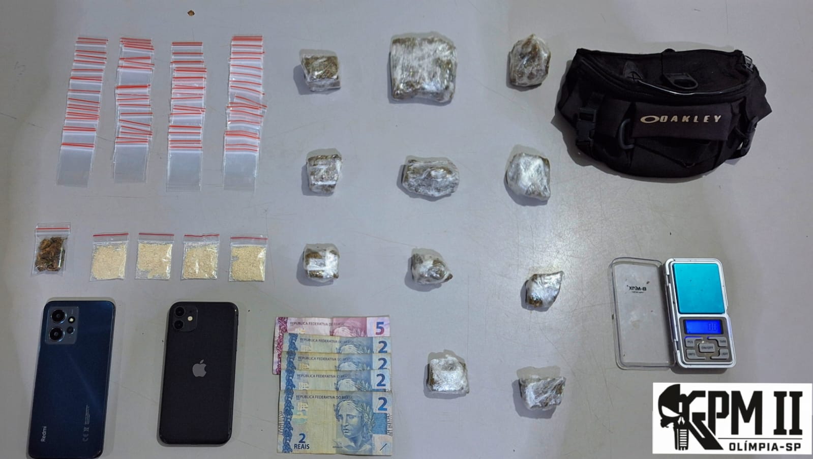 Traficante de Olímpia é preso fazendo delivery de drogas