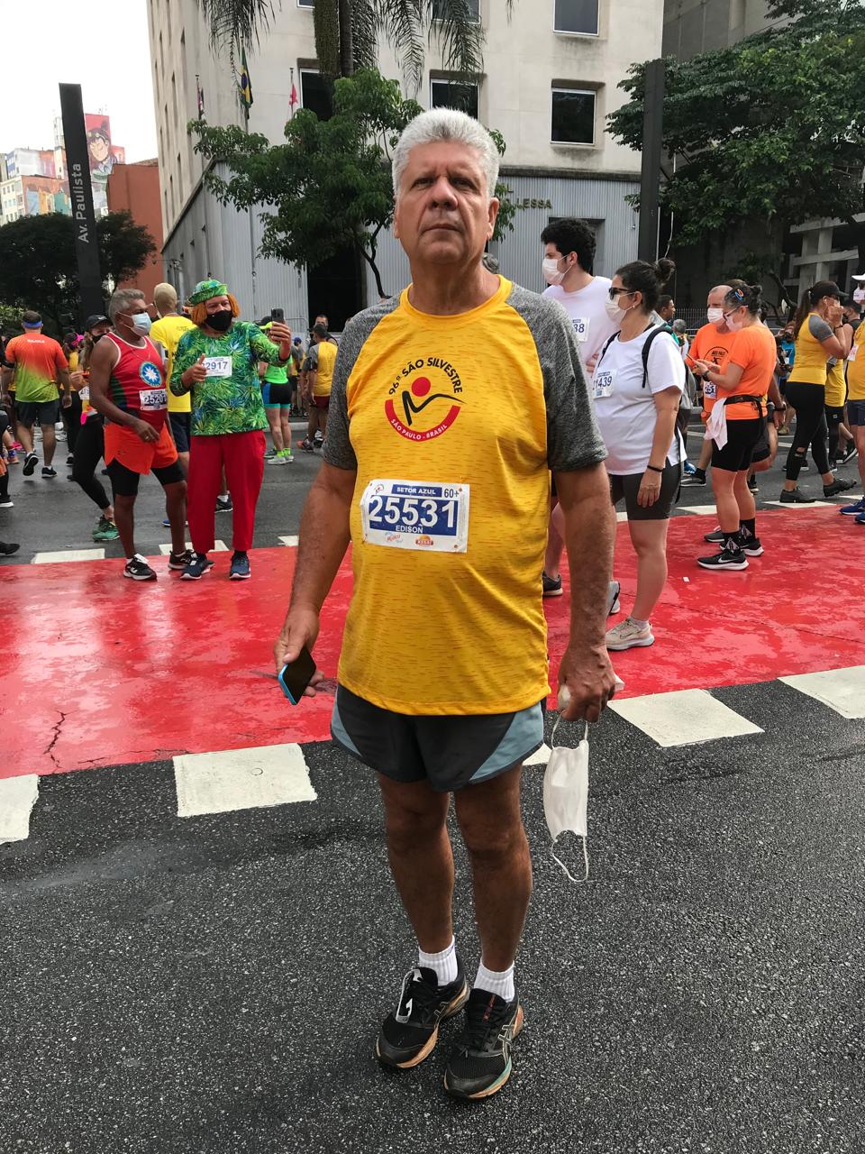 Delegado chega a  37 participações na Corrida São Silvestre