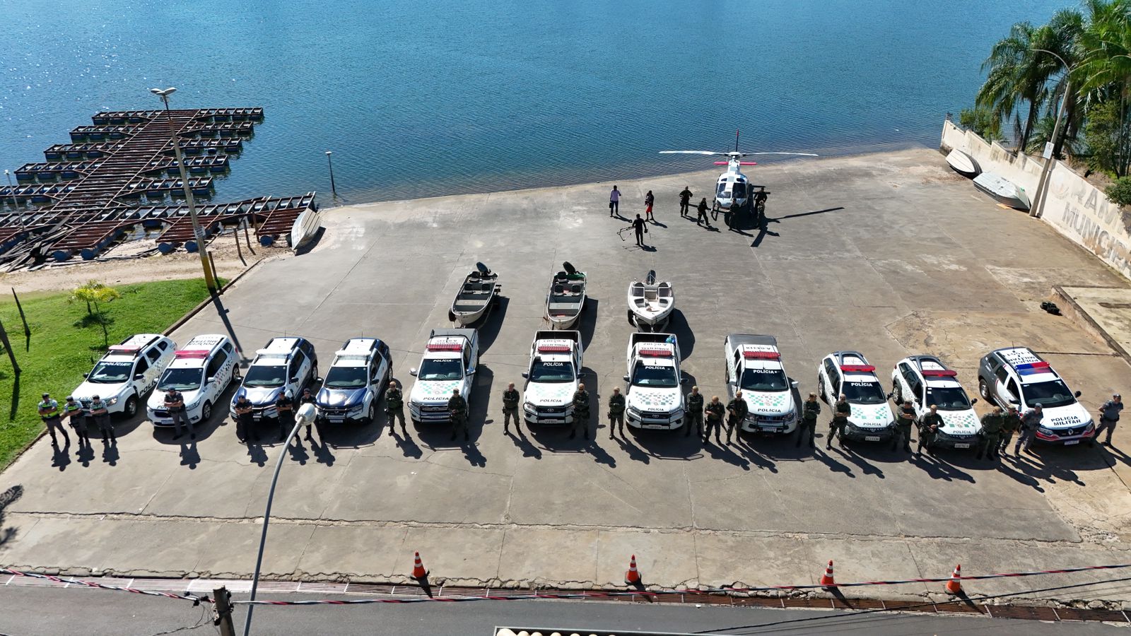 Operação Impacto Piracema fiscaliza 48 embarcações e aprende 50 metros de rede