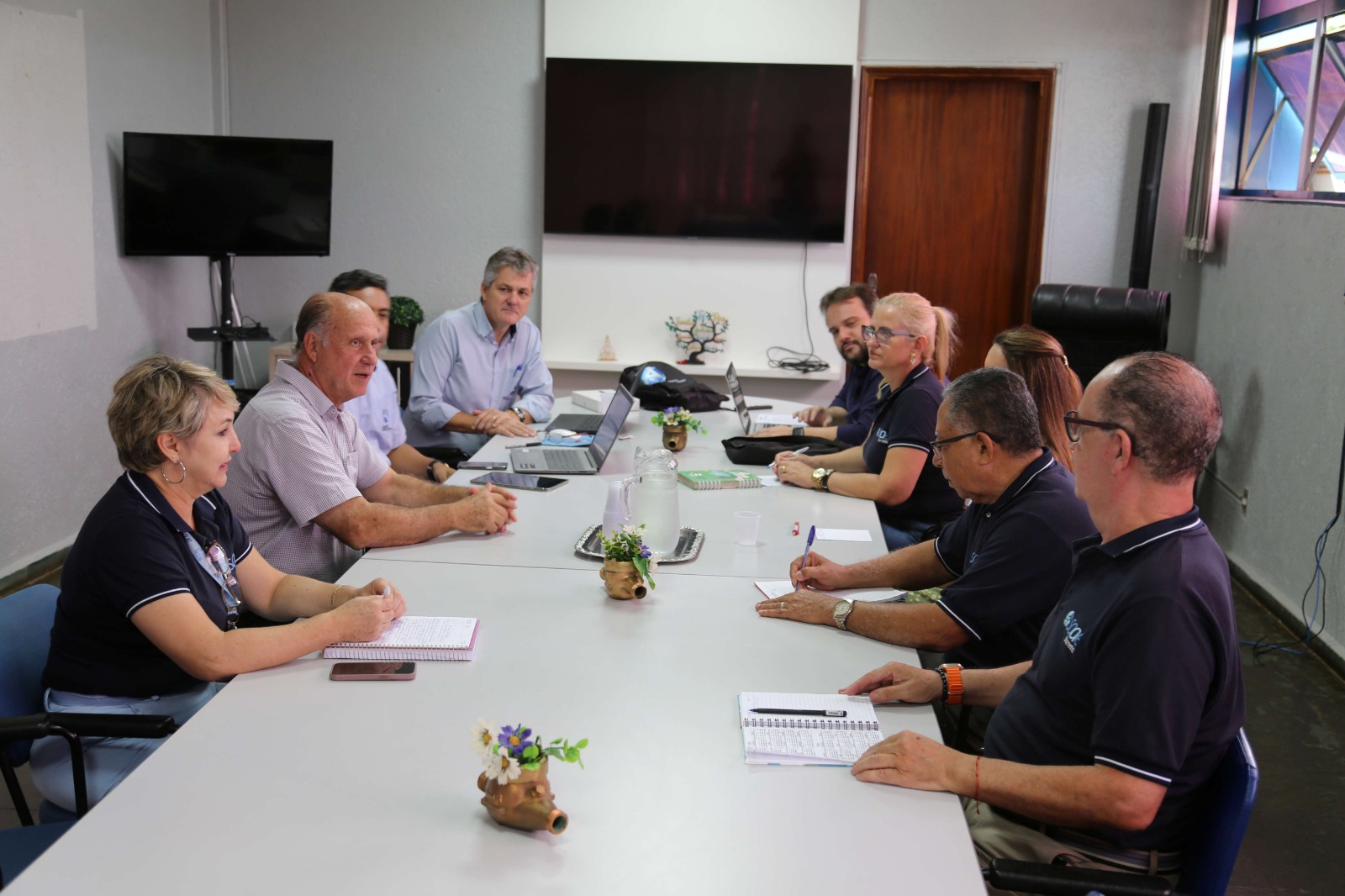 Agência reguladora ARES-PCJ realiza fiscalização no SAAE Barretos