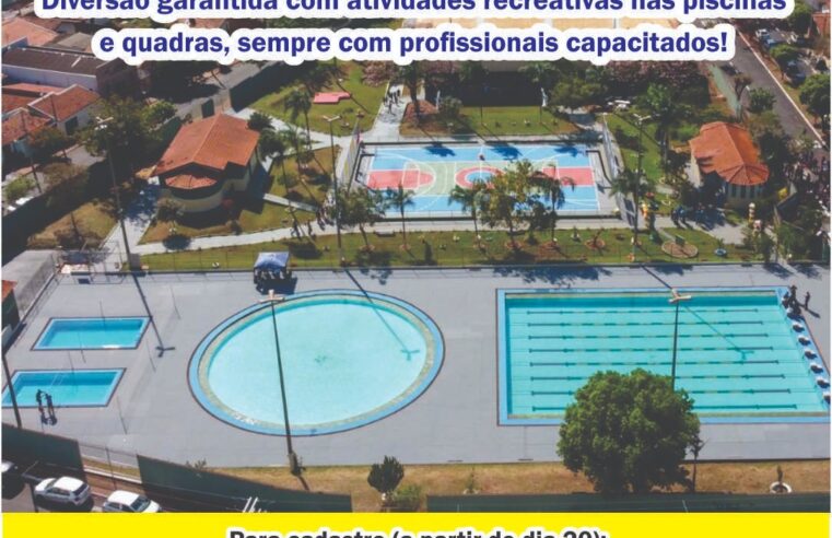 Projeto Férias 2026: Racibe Rezek passa por manutenção para receber a comunidade