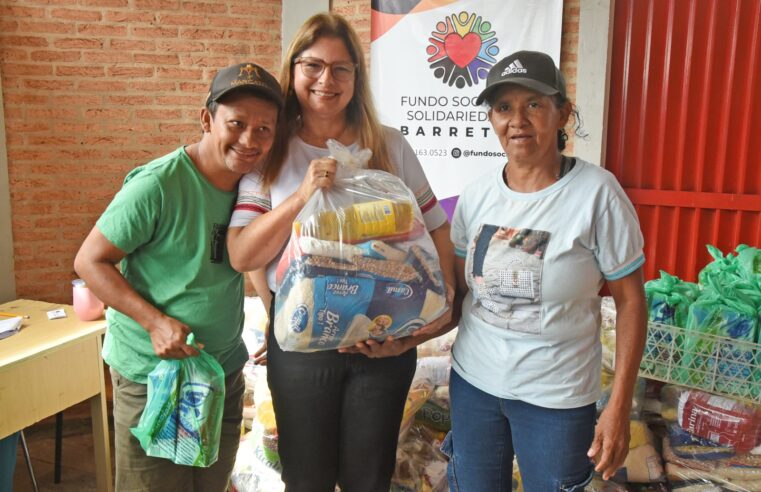 Fundo Social de Solidariedade entrega 100 cestas de alimentos a famílias assistidas