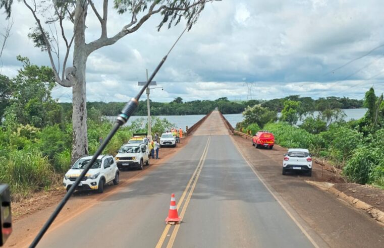 Ponte da Volta Grande é interditada após avaliação dos engenheiros dos DER’s de SP e MG