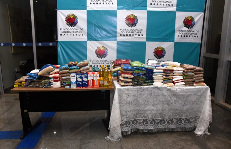 Fundo Social de Solidariedade recebe 400 kg de alimentos arrecadados no 2º Meeting Empresarial de Barretos