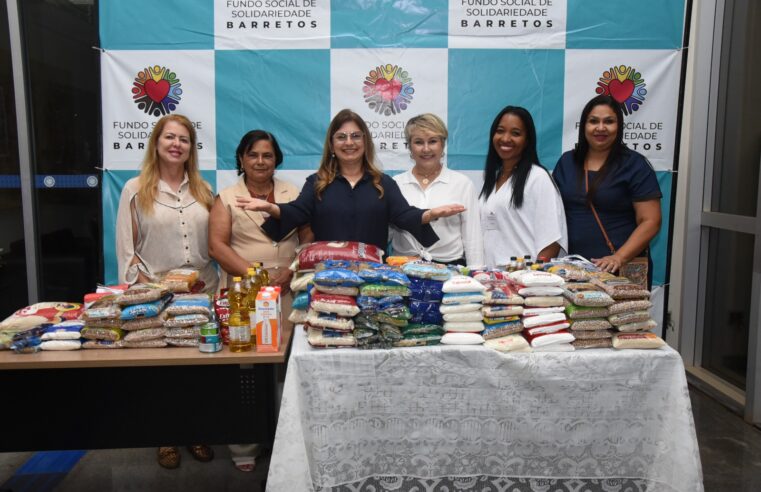 Fundo Social de Solidariedade recebe 400 kg de alimentos arrecadados no 2º Meeting Empresarial de Barretos
