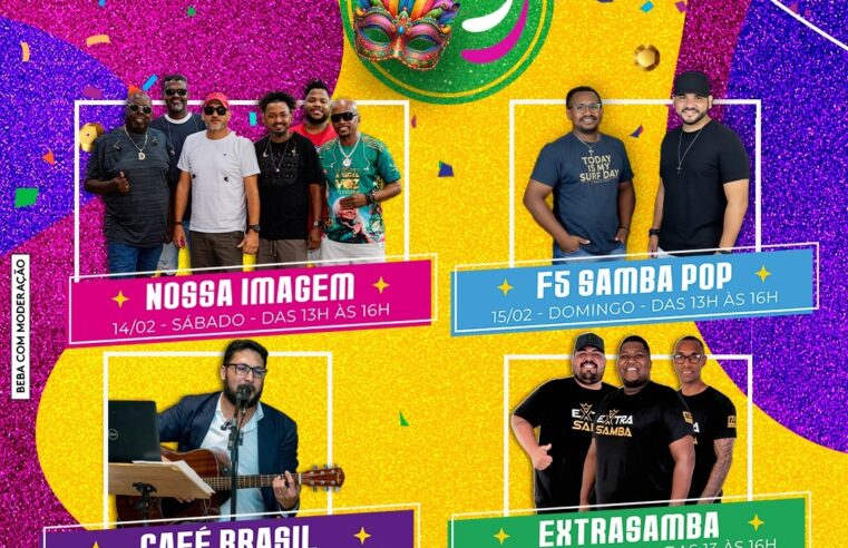 North Shopping traz programação gratuita para toda família no Carnaval