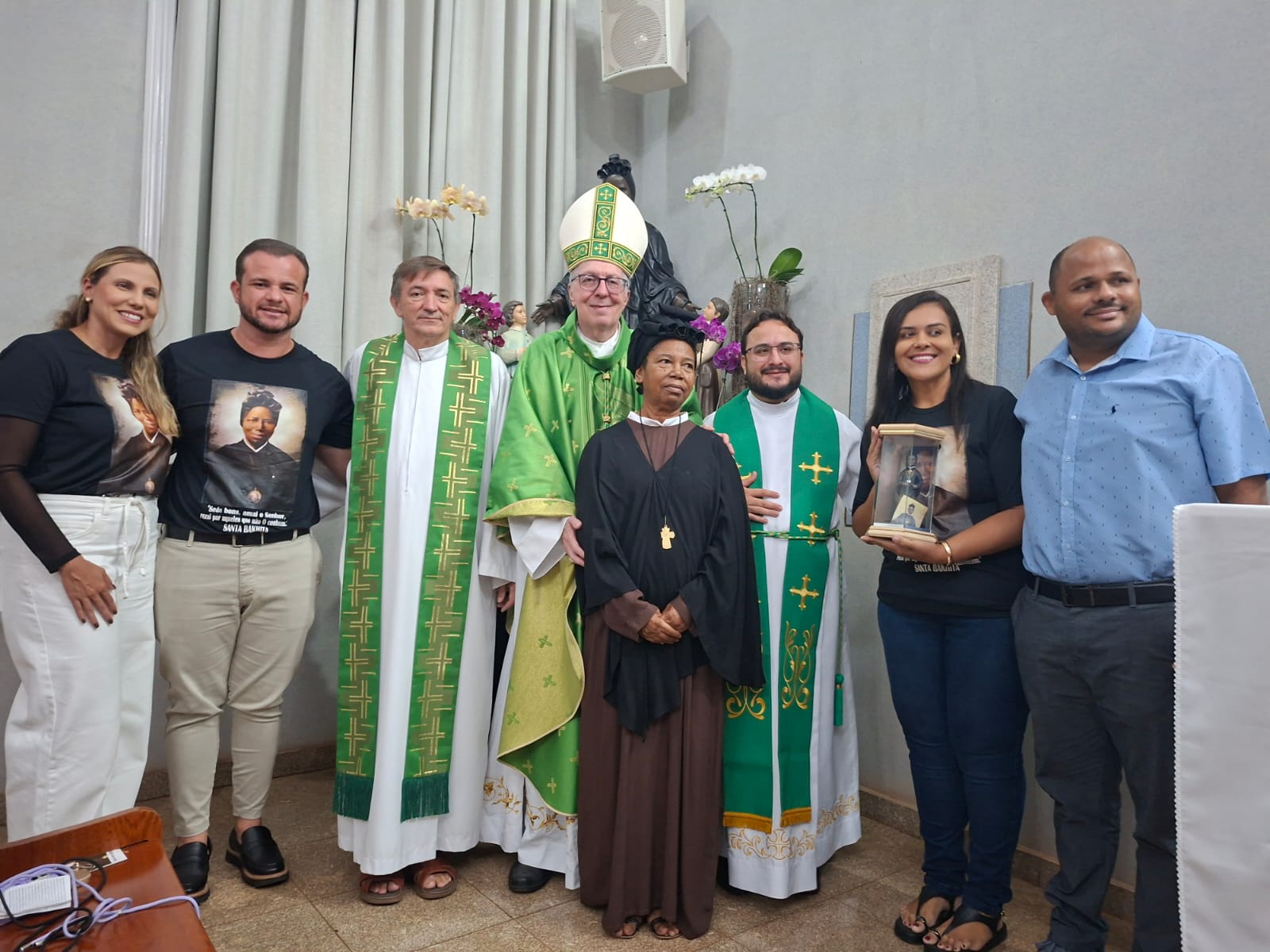 Paróquia Santo Antônio anuncia novos festeiros da capela Santa Bakhita