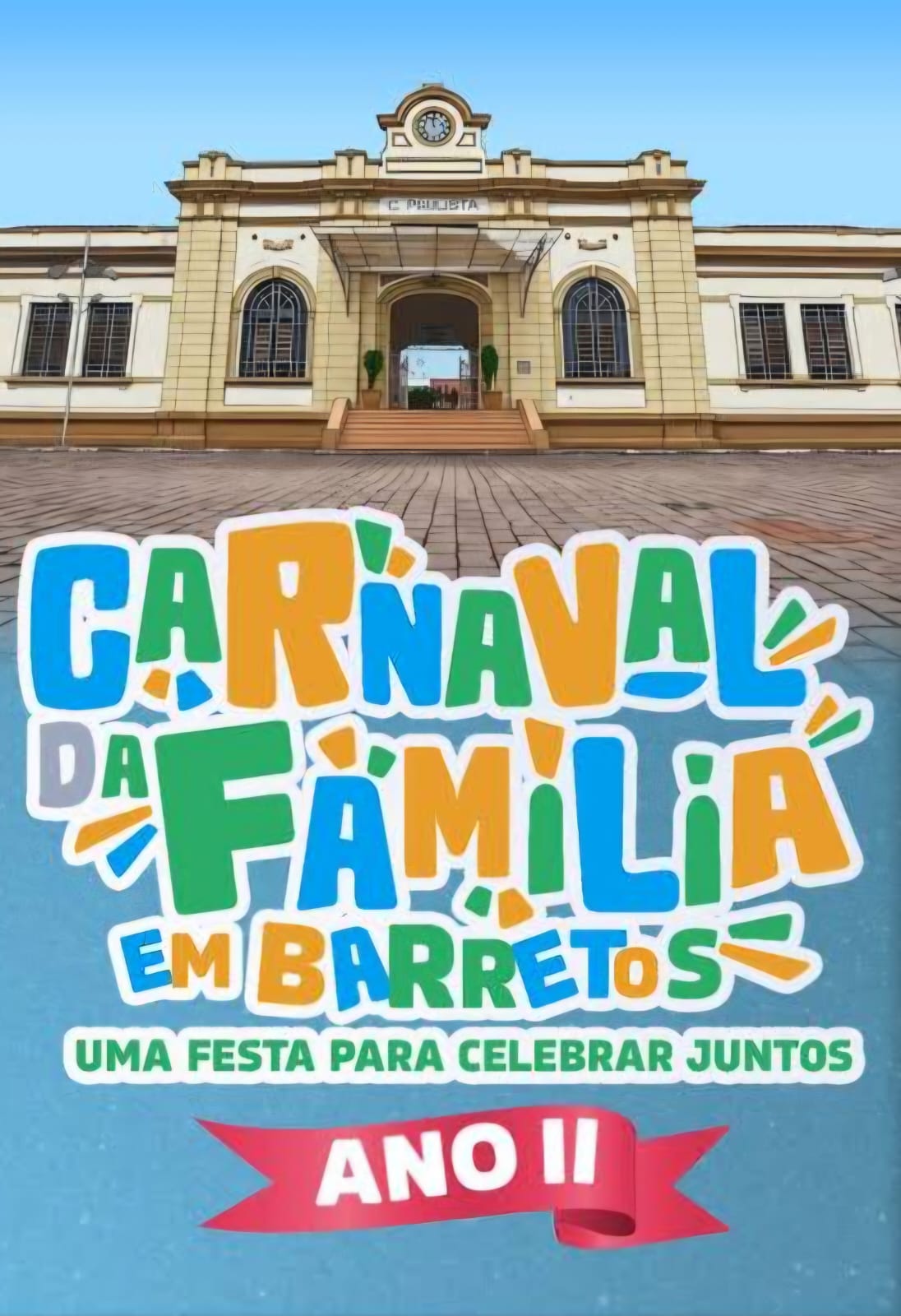 É neste sábado: Barretos realiza 2ª edição do Carnaval da Família na Estação Cultural