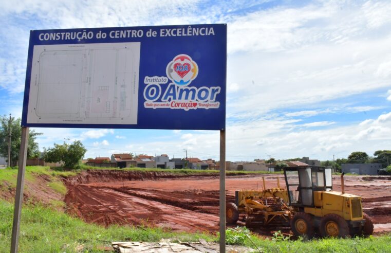 Instituto O Amor inicia terra plantagem para construção e ampliação do Centro de especialidade TEA em Barretos