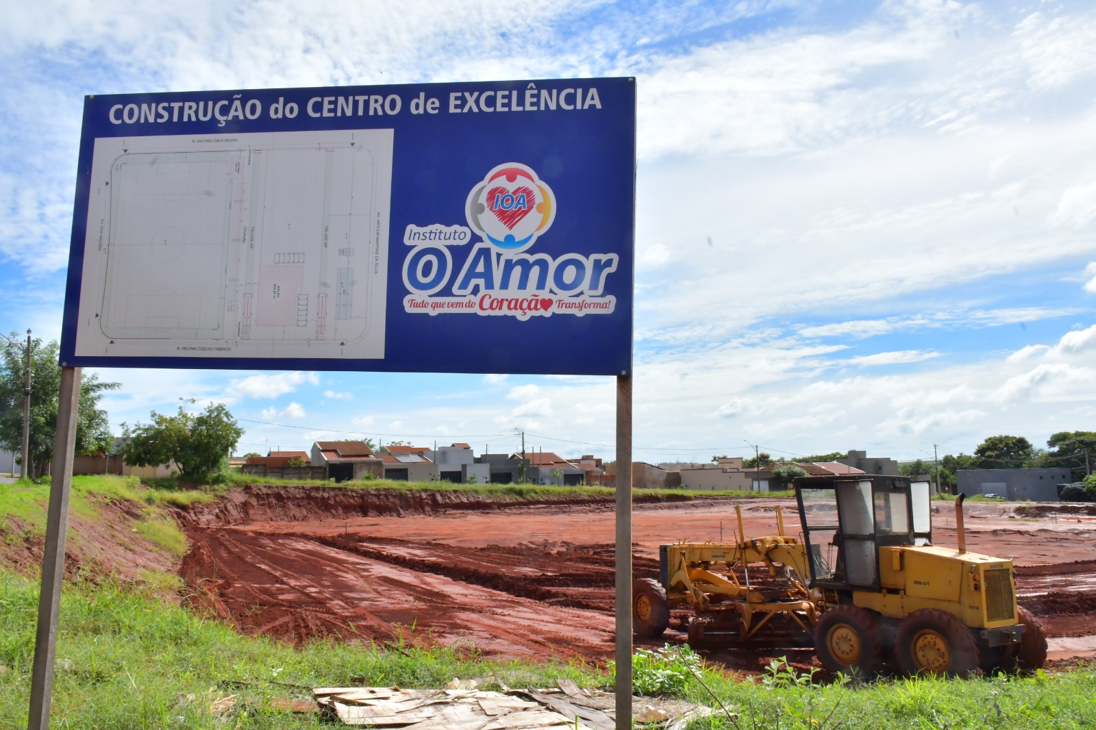 Instituto O Amor inicia terra plantagem para construção e ampliação do Centro de especialidade TEA em Barretos