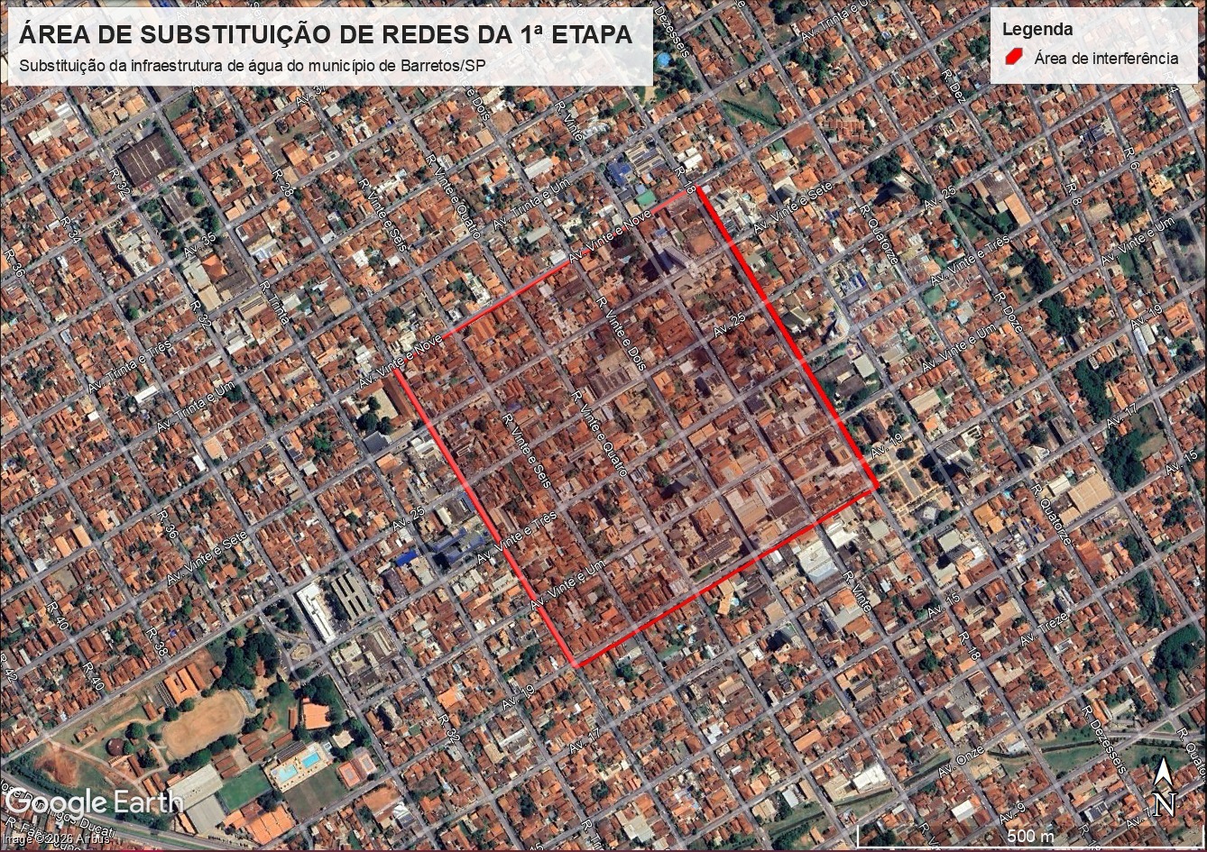Prefeitura inicia substituição de redes antigas e construção de novo reservatório na ETA Baroni
