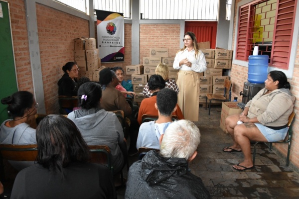 Fundo Social entrega mais 100 cestas de alimentos e convida famílias para o ‘Dia Delas’