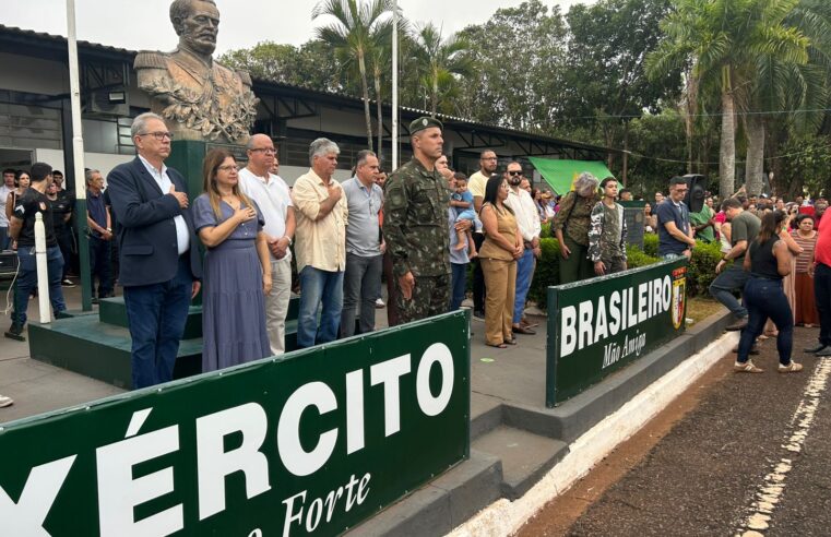 Solenidade dá início do ano de instrução do Tiro de Guerra
