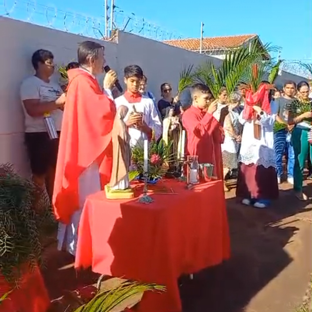 Católicos celebram Domingo de Ramos