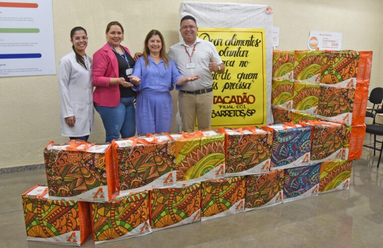 Atacadão doa cestas de alimentos ao Fundo Social de Solidariedade de Barretos