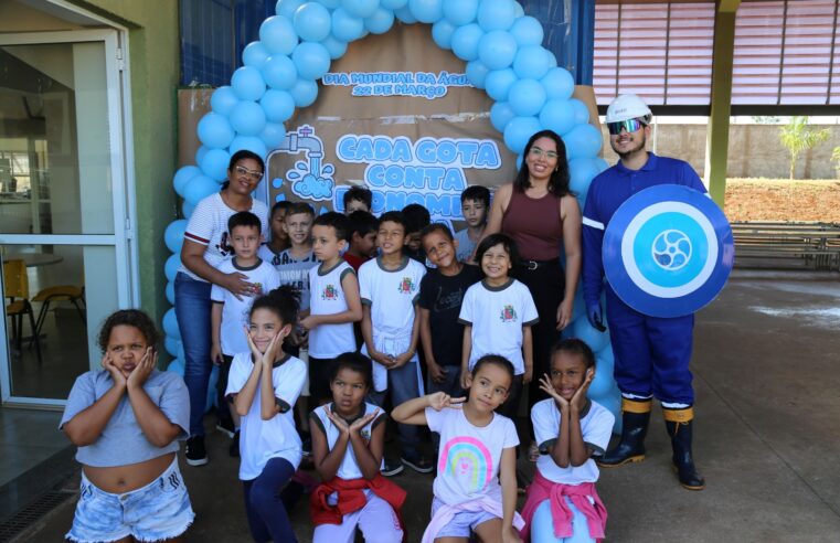 Semana da Água começa em Barretos com Capitão SAAE nas escolas e mobilização pela preservação dos recursos hídricos