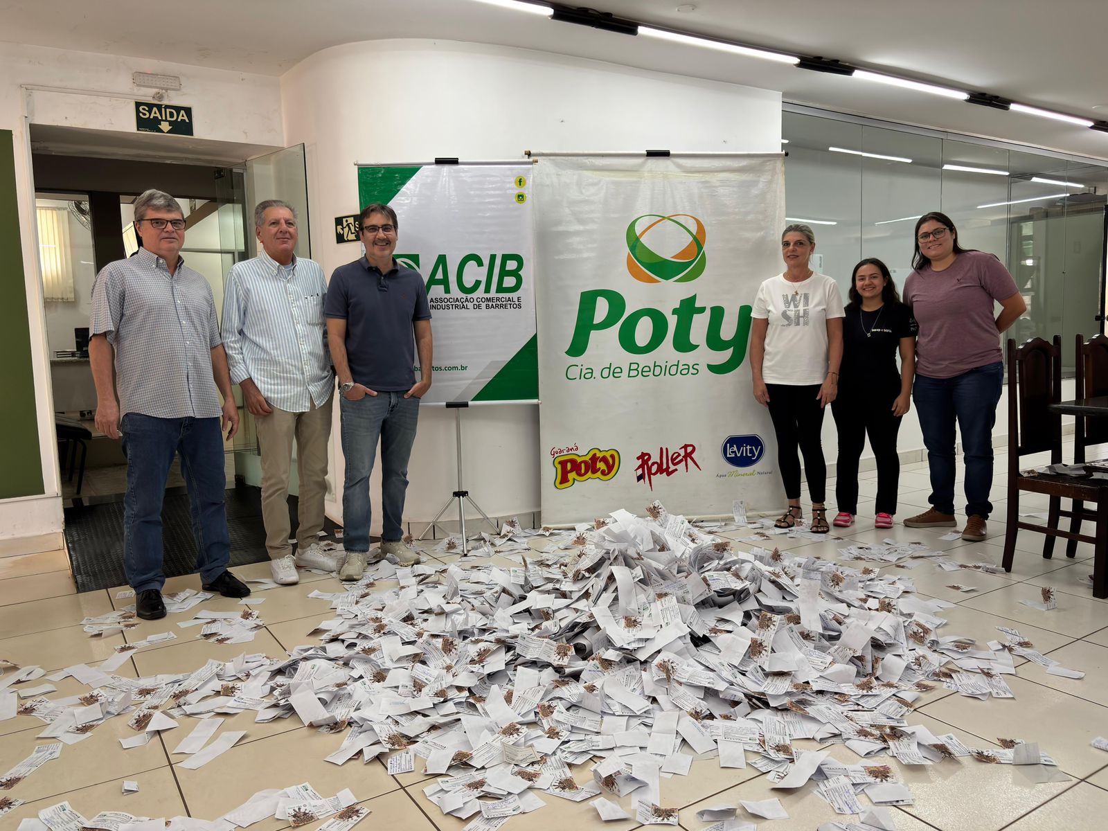 ACIB e Sincomercio realizam sorteio da promoção “Páscoa Divertida” em Barretos