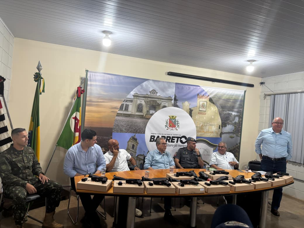 Ronda Municipal recebe armas de choque elétrico da cidade 