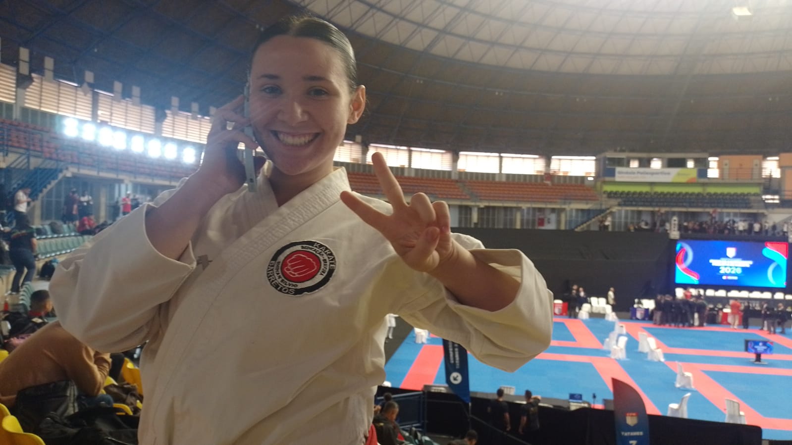 Sara Gomes conquista bronze em final estadual de Karate