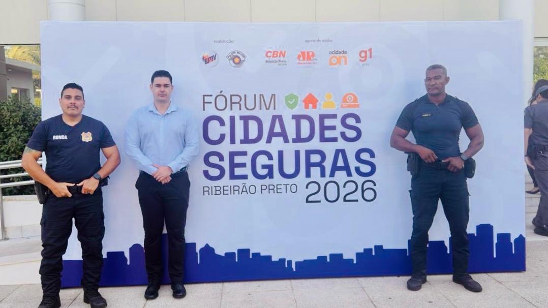 Barretos é representada no Fórum Cidades Seguras 2026 em Ribeirão Preto
