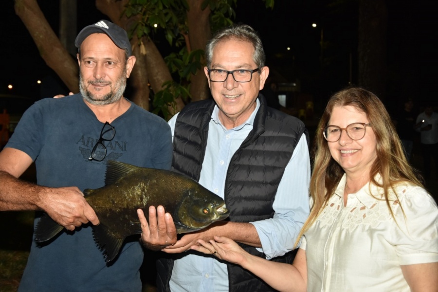 Parque dos Lagos recebe três toneladas de peixes para o Festival Esportivo Soberano