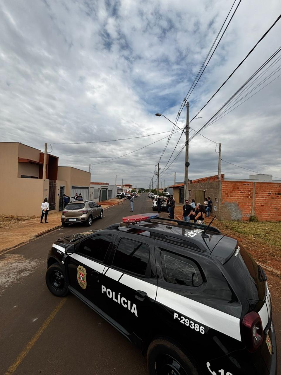 Polícia Civil realiza reprodução  simulada de homicídio em Colina