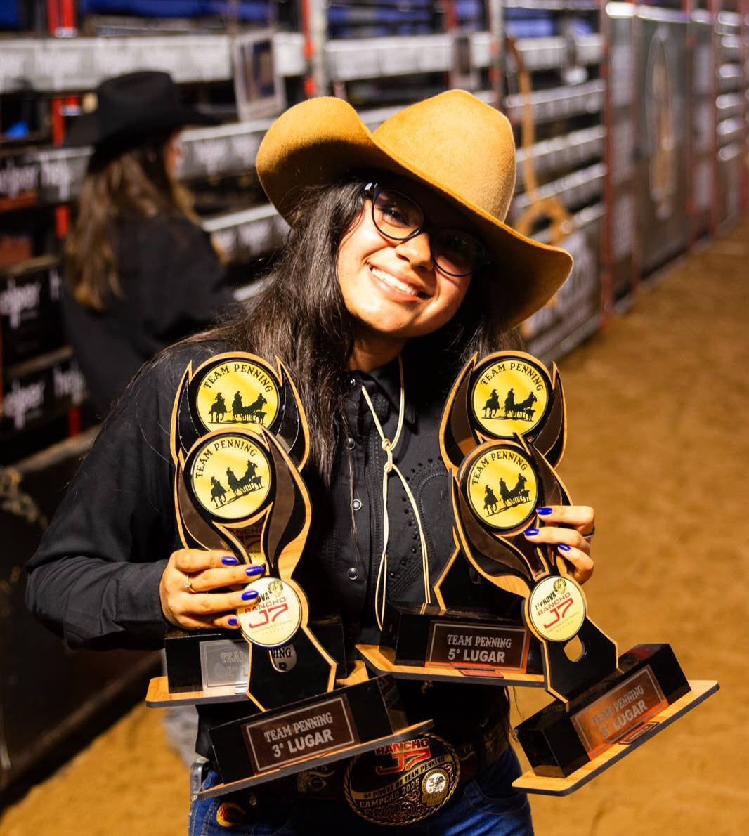 Amazona de Barretos se destaca nas provas do Team Penning em Guaíra
