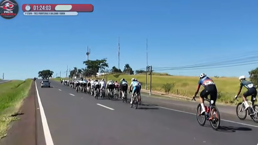 Deputado Sebastião Santos acompanha a 12ª Volta Ciclística Internacional de SP