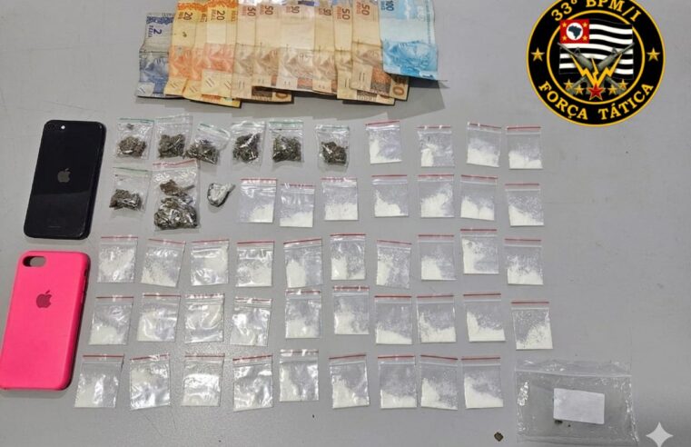 Mulher é presa por tráfico de drogas em condomínio de Barretos