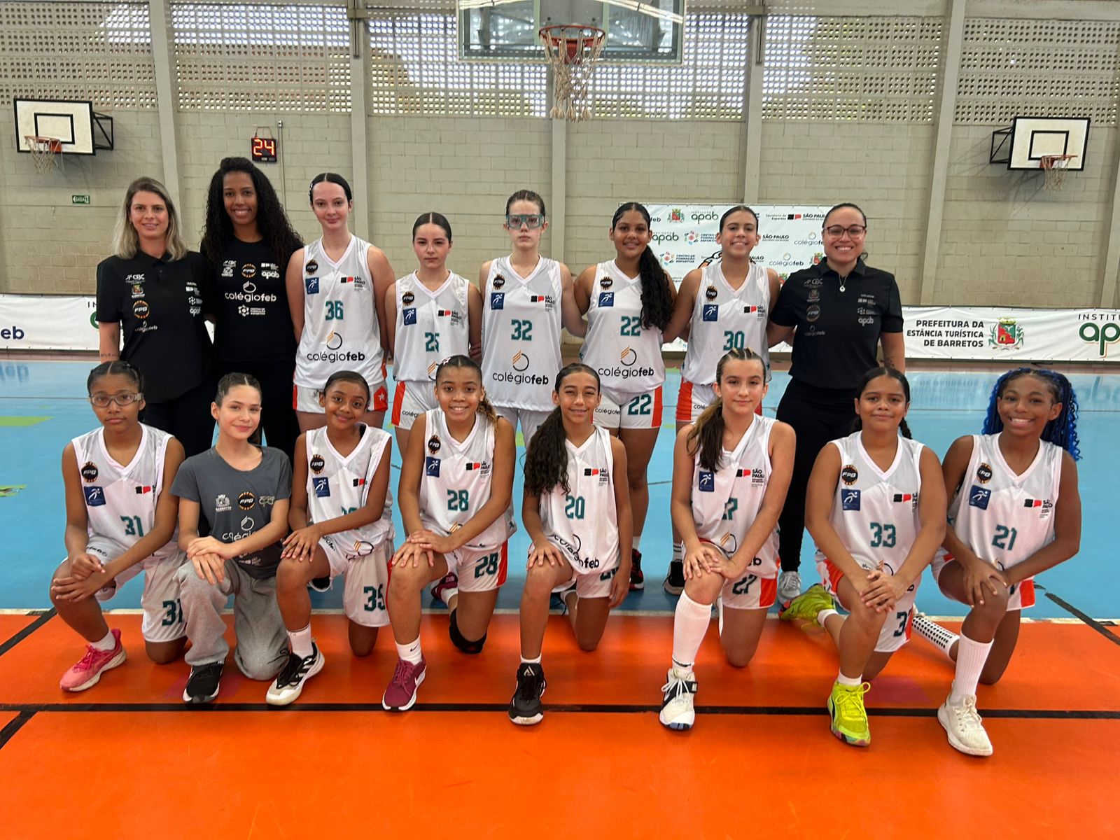 Basquete Sub-13 da APAB Barretos joga nesta terça em Itatiba