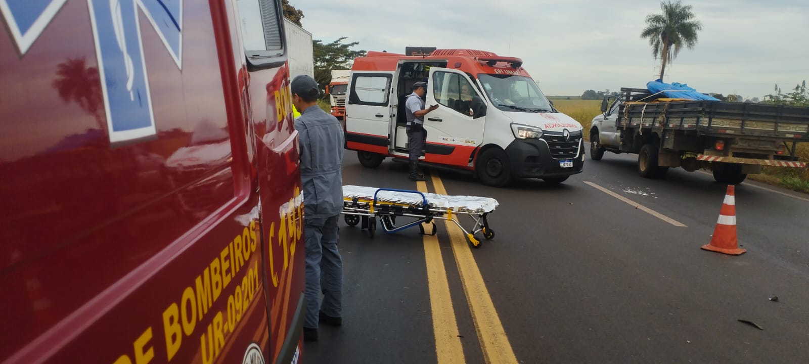 Motociclista fica gravemente ferido em acidente na rodovia Assis Chateaubriand