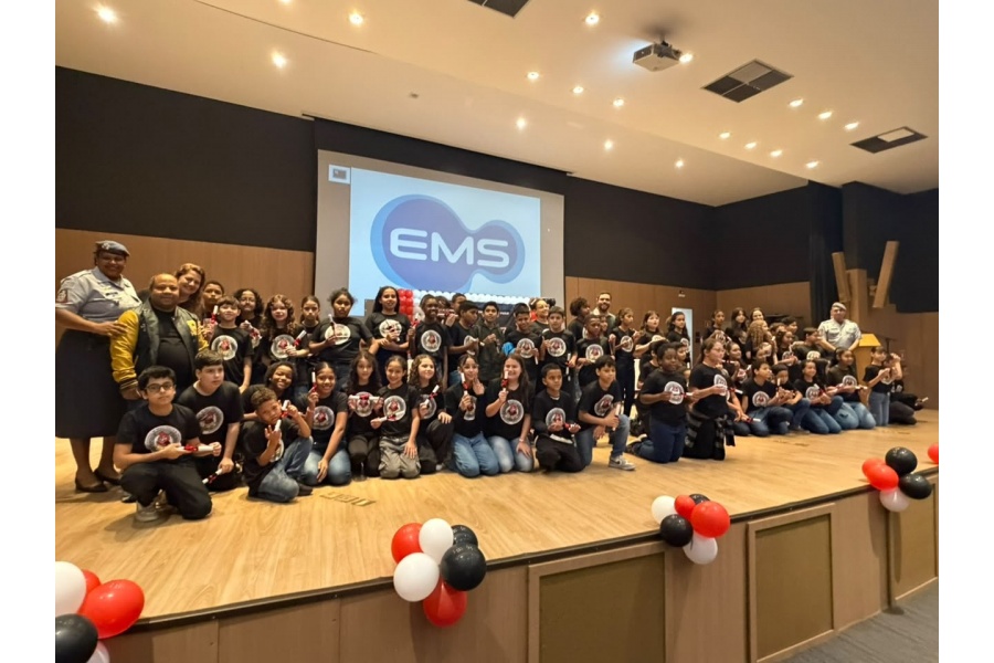 Formatura do PROERD reúne 347 alunos da rede municipal em Barretos
