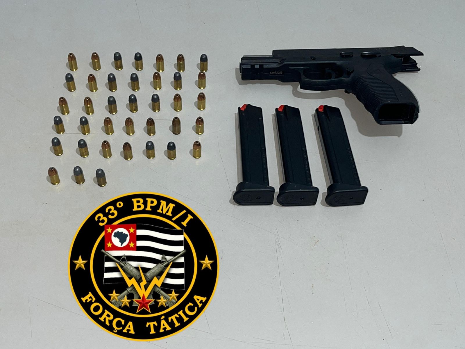 Homem é preso por violência doméstica e posse ilegal de arma de fogo em Barretos