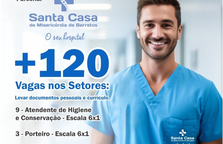 Feirão de Empregos com mais de 120 vagas será realizado nesta quarta-feira, dia 10