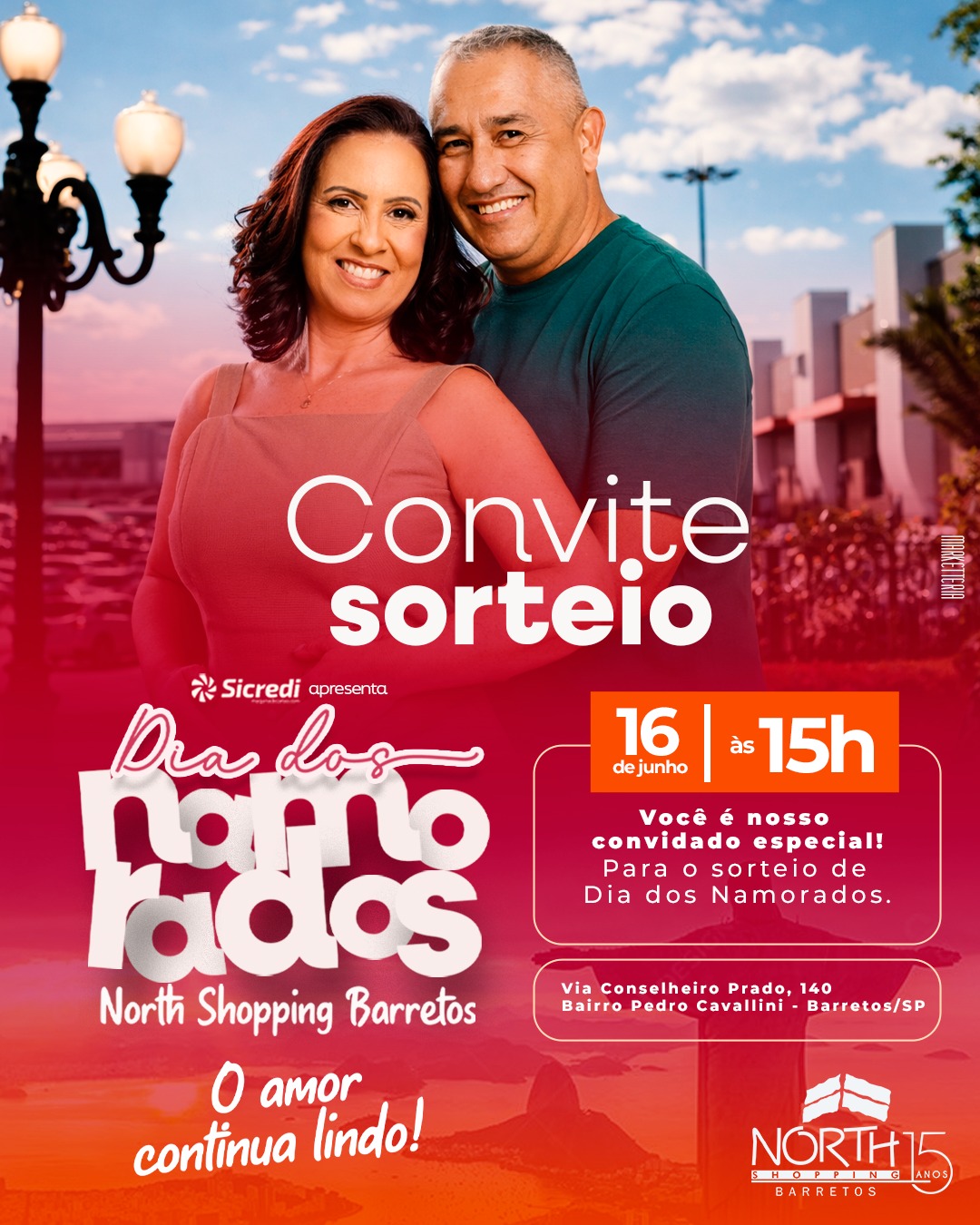 Sorteio de quatro pacotes turísticos para a cidade maravilhosa, o Rio de Janeiro, acontece nesta terça, no shopping
